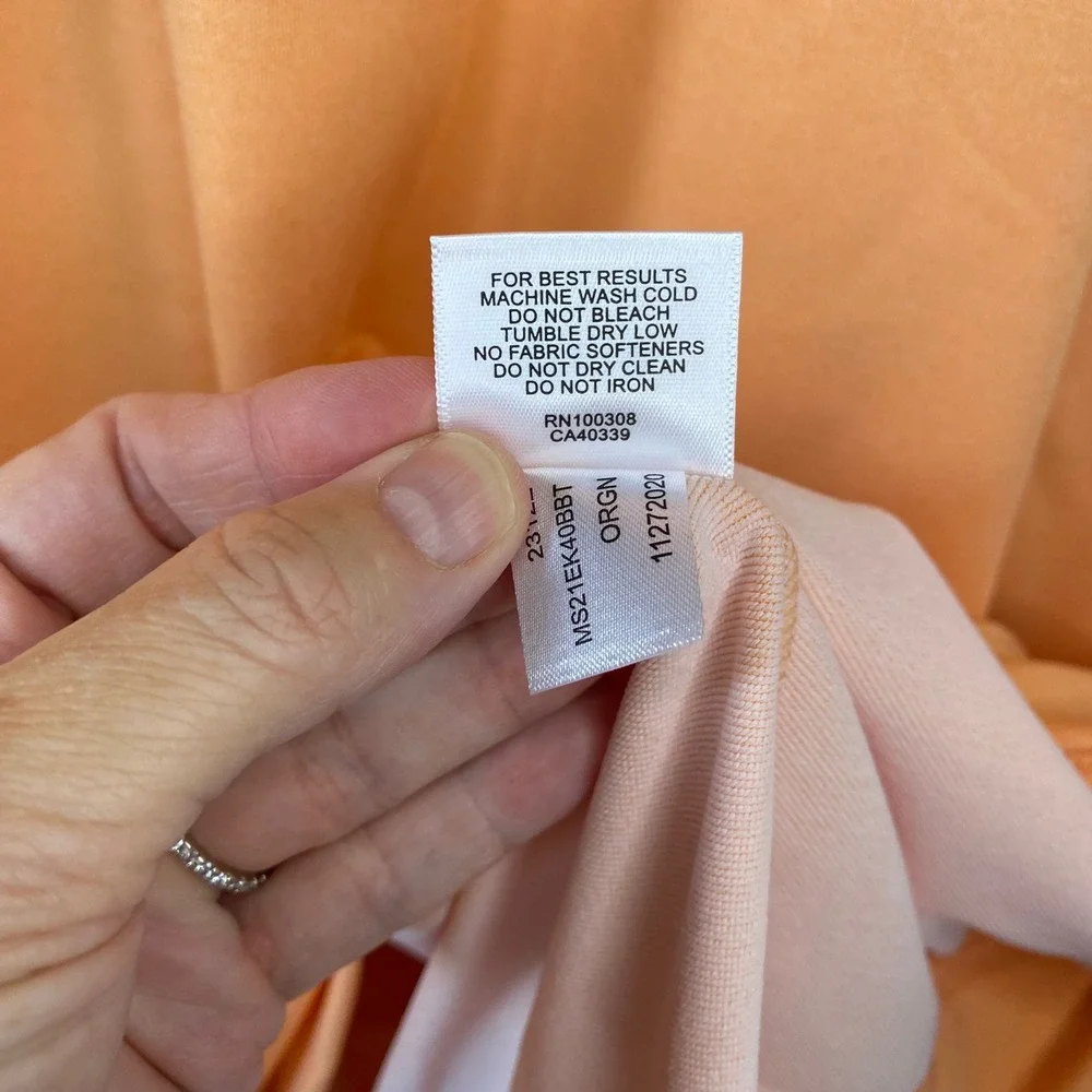 NEW Peter Millar Crown Sport Perth Stretch Quarter Zip Mens 4X Orange Pullover